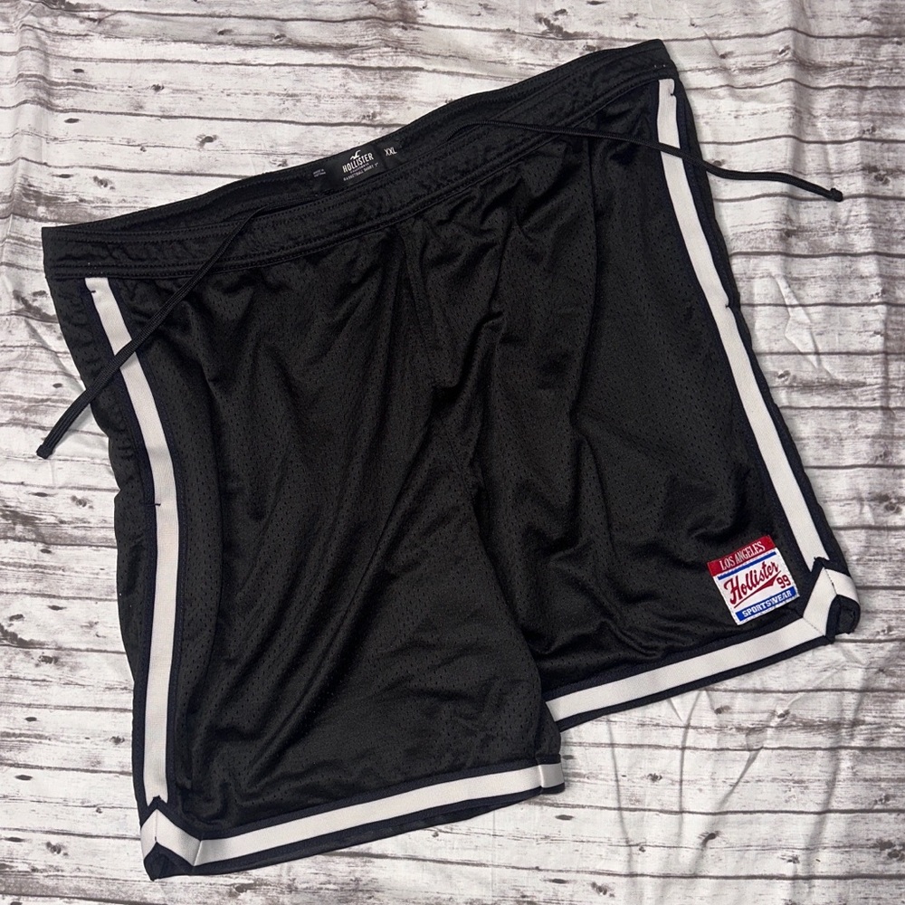 Hollister Mesh Black Shorts XXL